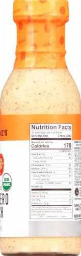 Tessemae's Organic Habanero Ranch Dressing Perspective: right