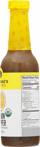 Tessemae's™ Pantry Organic Lemon Pepper Dressing & Marinade Perspective: right