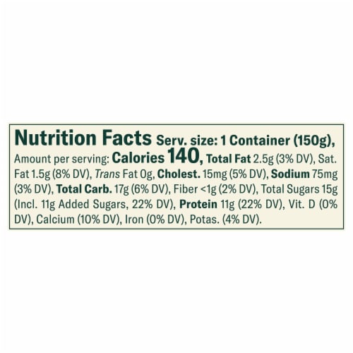 Chobani® Key Lime Low Fat Greek Yogurt Cup Perspective: right