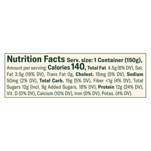 Chobani® Coconut Low Fat Greek Yogurt Cup Perspective: right