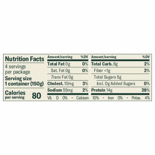 Chobani® Non-Fat Plain Greek Yogurt Perspective: right