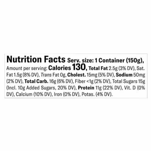 Chobani Greek Blended Watermelon Yogurt Perspective: right