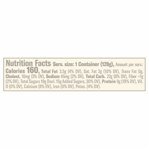Chobani® Flip® Low-Fat Coffee Brownie Bliss™ Chocolate Greek Yogurt Perspective: right