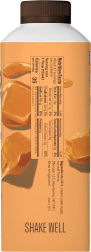 Chobani® Coffee Creamer Caramel Macchiato Perspective: right
