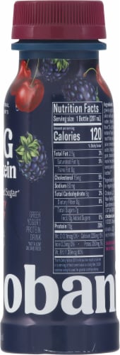 Chobani® Cherry Berry Lactose-Free Low Fat Greek Yogurt Drink Perspective: right