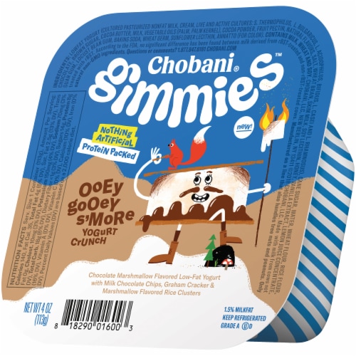 Chobani Gimmies Ooey Gooey S'More Yogurt Crunch Perspective: right