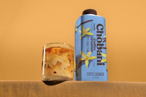 Chobani® Vanilla Coffee Creamer Perspective: right