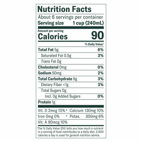 Chobani® Zero Sugar* Original Oatmilk Perspective: right