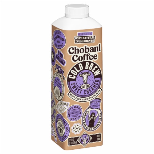 Chobani™ Cold Brew with Sweet Creamer Coffee Perspective: right