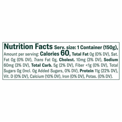 Chobani® with Zero Sugar Strawberry Yogurt Perspective: right