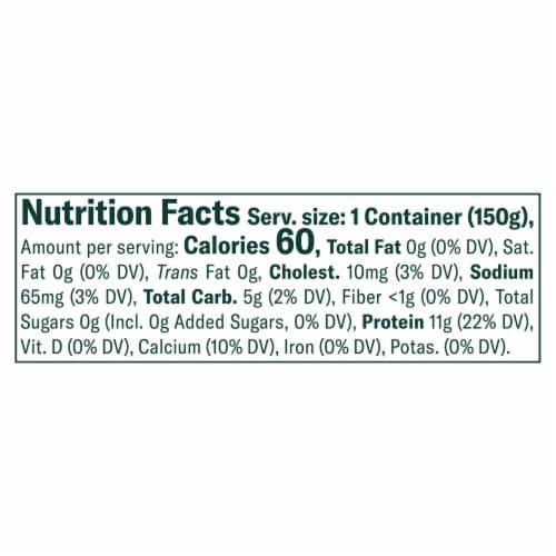 Chobani® with Zero Sugar Strawberry Cheesecake Yogurt Perspective: right