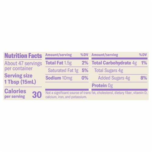 Chobani® Plant-Based Sweet & Creamy Coffee Creamer Perspective: right