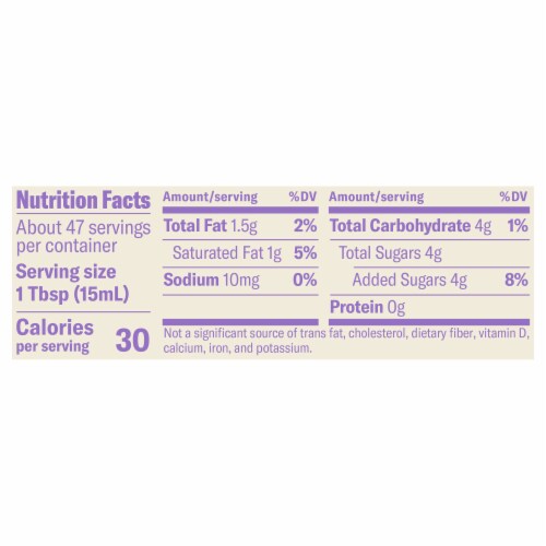 Chobani® Plant-Based Sweet & Creamy Coffee Creamer Perspective: right