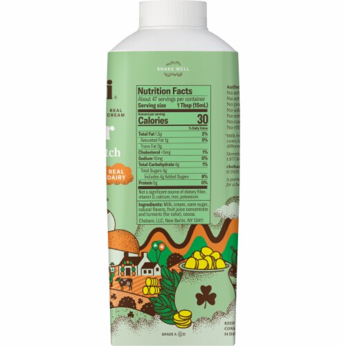 Chobani® Paddy's Lucky Batch Mint Cookie Coffee Creamer, 24 fl oz Ralphs