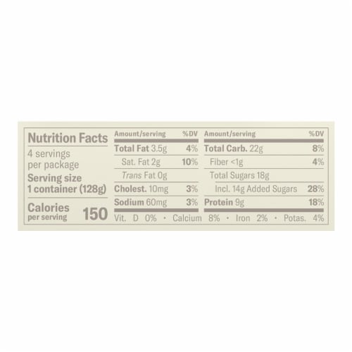 Chobani Flip Low-Fat Cookies & Cream Greek Yogurt Perspective: right