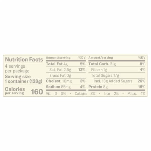 Chobani® Flip® Low-Fat Strawberry Cheesecake Greek Yogurt Perspective: right