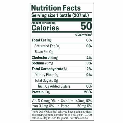 Chobani Zero Sugar Peaches & Cream Greek Yogurt Drink Perspective: right