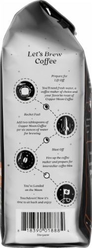 Copper Moon Stargazer Medium Roast Ground Coffee Perspective: right
