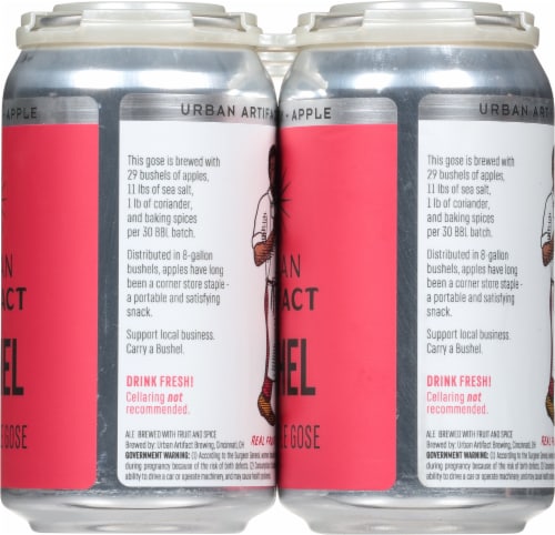 Urban Bushel Spiced Apple Gose Ale Perspective: right