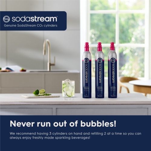 SodaStream® Quick Connect CO2 Exchange Cylinder Perspective: right