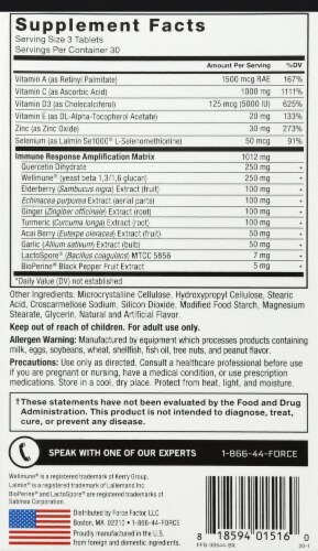 Force Factor Immunity Supplements Perspective: right