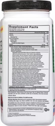 Force Factor® Smarter Greens™ Summer Berry Supplement Soft Chews Perspective: right
