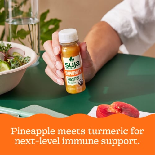 Suja Organic Immunity Turmeric Pineapple Wellness Shot Perspective: right