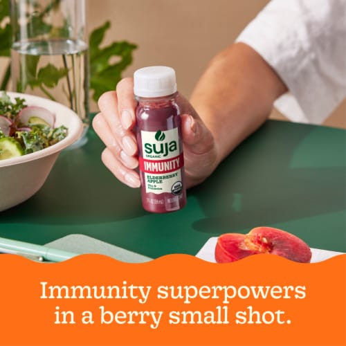 Suja Organic Immunity Elderberry Apple Shot Perspective: right