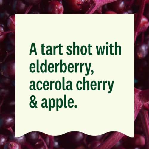 Suja Organic Immunity Elderberry Apple Shot Perspective: right