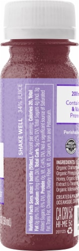 Suja Organic Chamomile & Valerian Root Relax Juice Shot Perspective: right