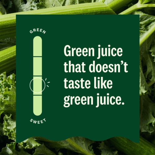 Suja Organic Sunrise Greens Cold Pressed Juice Drink Perspective: right