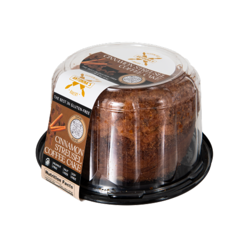 Antonina's Gluten Free Cinnamon Streusel Coffee Cake Perspective: right
