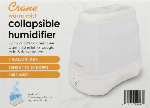 Crane Warm Mist Humidifier for Medium to Small Rooms Perspective: right