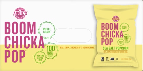 Boom Chicka Pop® Sea Salt Popcorn Perspective: right