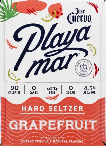 Jose Cuervo Grapefruit Hard Seltzer Perspective: right