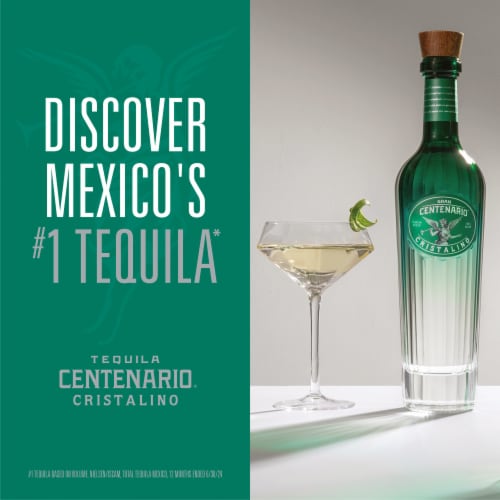 Gran Centenario® Cristalino Tequila Perspective: right