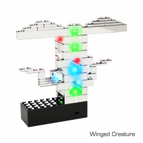 Power Blox LED Light Up Standard Set Building Blocks Perspective: right