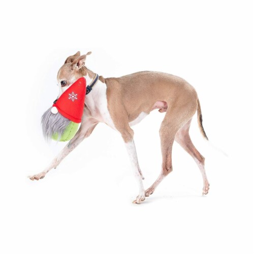 Midlee Gnome Hidden Ball Christmas Dog Toy Perspective: right