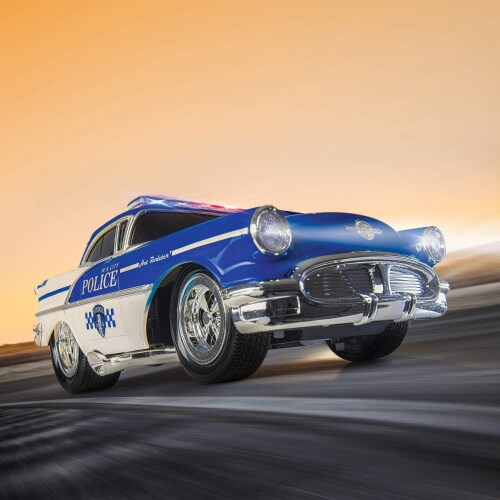 Top Race Modern Police Car RC with Lights & Siren | Kids Toy Car Perspective: right