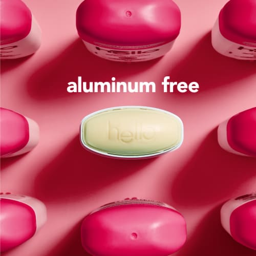 hello Unicorn Aluminum Free Deodorant for Women and Men with Shea Butter 24 Hour Freshness Perspective: right