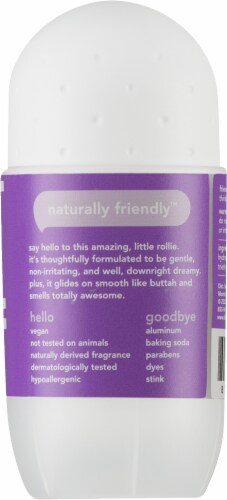 Hello® Lavender Vanilla Roll-On Deodorant Perspective: right