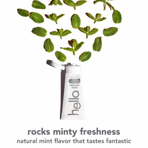 hello Mighty Multitasker Toothpaste 8 in 1 Formula with Fluoride Natural Mint Perspective: right