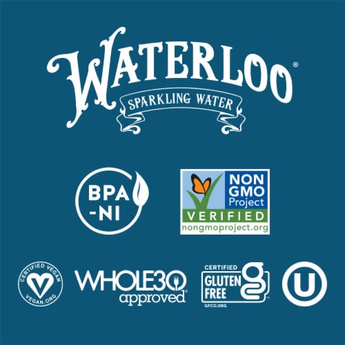 Waterloo Lemon-Lime Sparkling Water Perspective: right