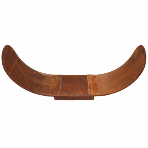 Sunnydaze wood top rack