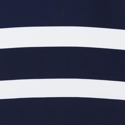 Sunnydaze 9 ft Solar Patio Umbrella with Lights, Tilt, and Crank - Navy Perspective: right