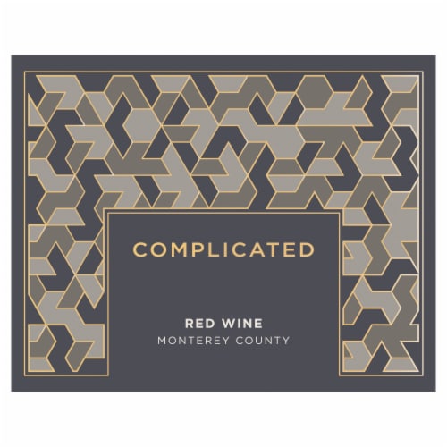 Taken Wine Co. Complicated California Red Wine Perspective: right