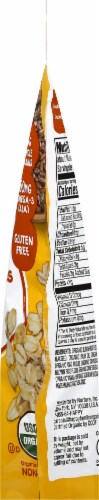 Happy Tot® Organics Super Smart Multi-Grain Organic Vanilla Oat Alphabet Snacks + Flaxseed Perspective: right
