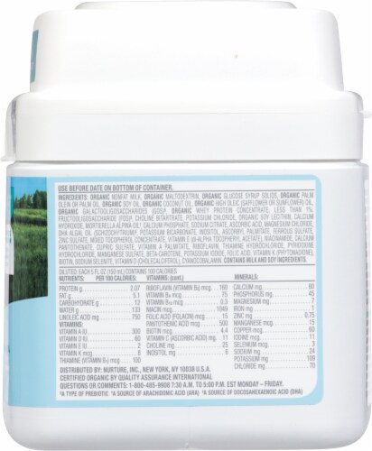 Happy Baby® Stage 1 Organic Infant Formula Powder Perspective: right