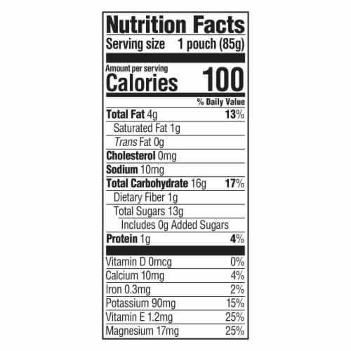 Happy Baby Nutty Blends Pears with Cashew Butter Pouch Perspective: right