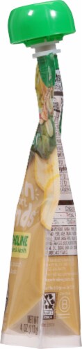 Happy Baby® Organics Brain Support Blends™ Bananas, Spinach, Passionfruit & Oats Perspective: right
